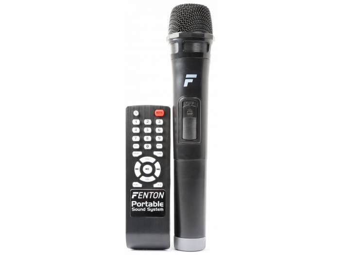 Fenton FPS15 Sistema portatil de sonido 15" BT/MP3/USB/SD/VHF/LED