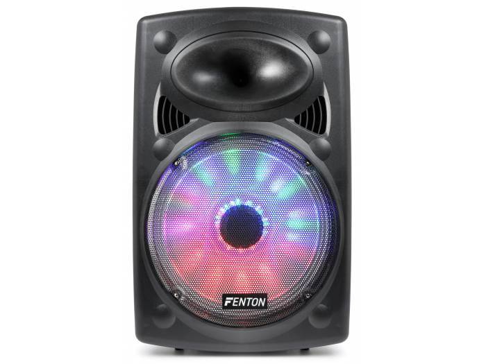 Fenton FPS15 Sistema portatil de sonido 15" BT/MP3/USB/SD/VHF/LED