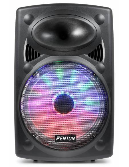 Fenton FPS15 Sistema portatil de sonido 15" BT/MP3/USB/SD/VHF/LED