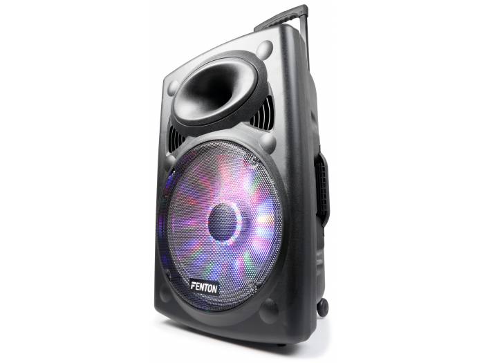 Fenton FPS15 Sistema portatil de sonido 15" BT/MP3/USB/SD/VHF/LED