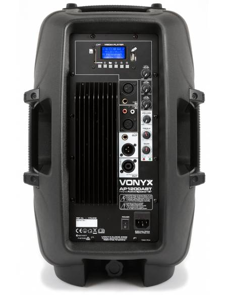 Vonyx AP1200ABT MP3 Bafle Activo Hi-End 12"