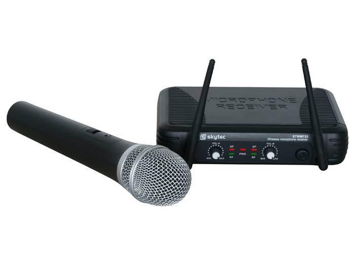 Skytec STWM722C micro UHF 2 canales combi div.