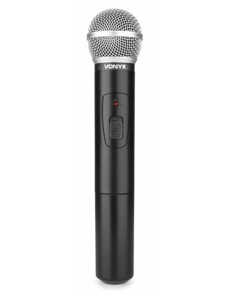 Skytec Microfono UHF 1 canal STWM721.