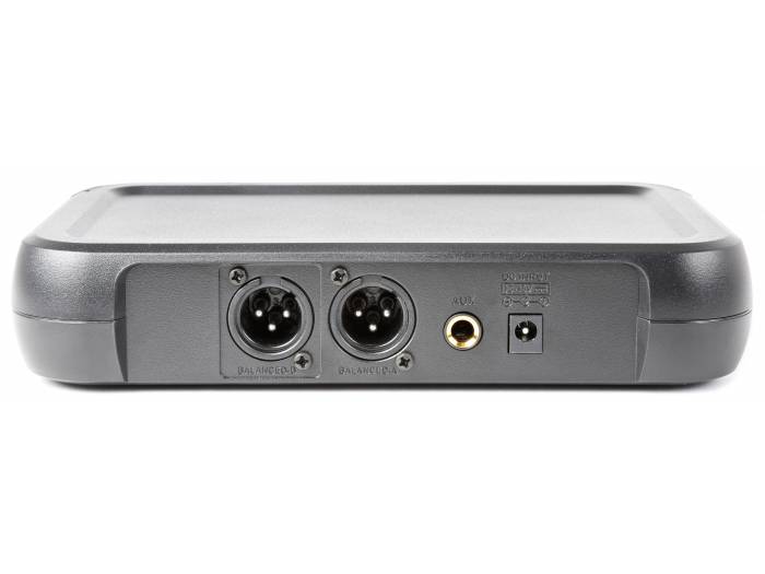 Vonyx WM73H Micrófono inalámbrico UHF  2- canales con 2 micros de cabeza y display