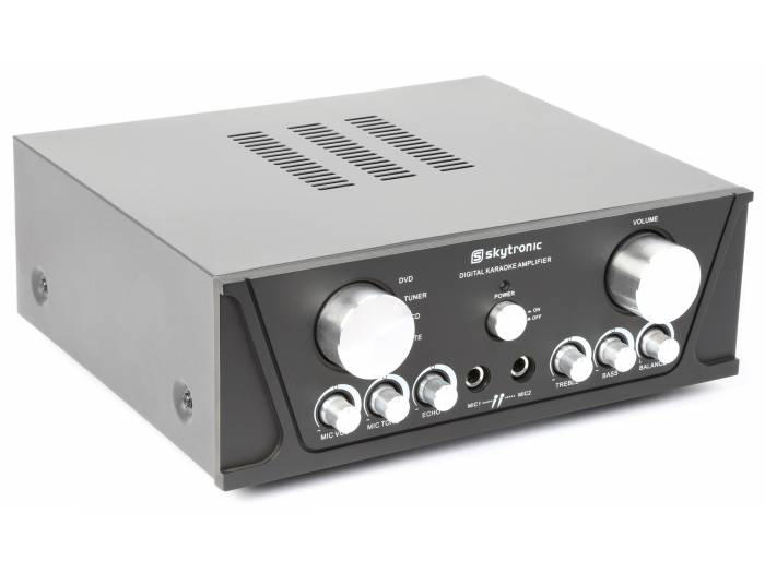 Skytronic AV410B Amplificador de karaoke universal stereo Negro - 1