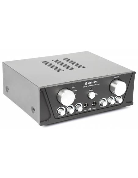 Skytronic AV410B Amplificador de karaoke universal stereo Negro - 1