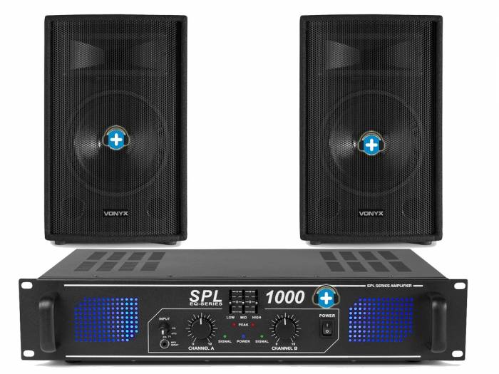 Pack Fiesta 1000 - Equipo de sonido con 1000w