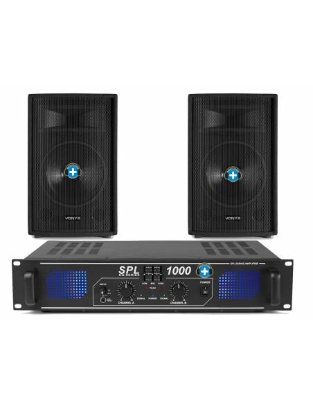 Pack Fiesta 1000 - Equipo de sonido con 1000w