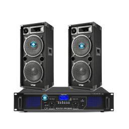 Skytec Pack DIXILAND 2x10 con 1500w de pico maximo