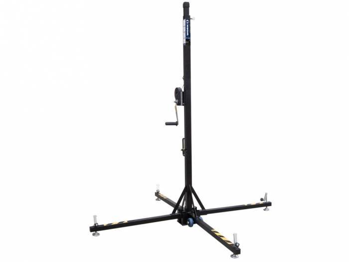 WORK LW 135R Color Negro Carga: 100 Kg. Ø 35. Altura: 3,5 m. Peso: 25 Kg. - 1