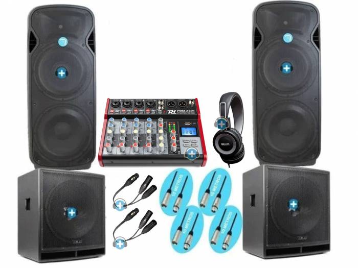 Pack IOWA EVENTO DIRECTO  - Equipo de sonido con 6600w