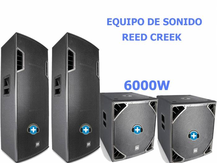 PACK REED CREEK EQUIPO DE SONIDO 6000W