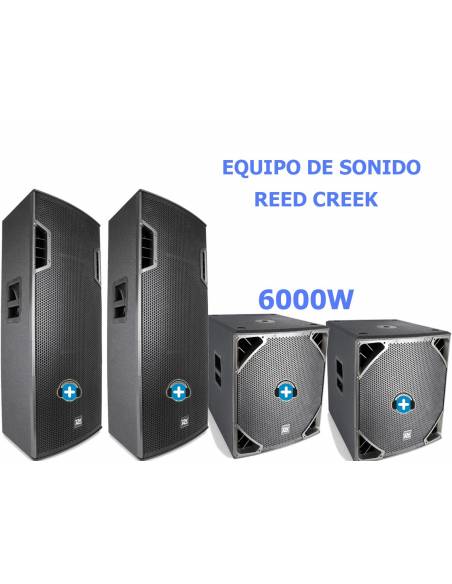 PACK REED CREEK EQUIPO DE SONIDO 6000W - 2