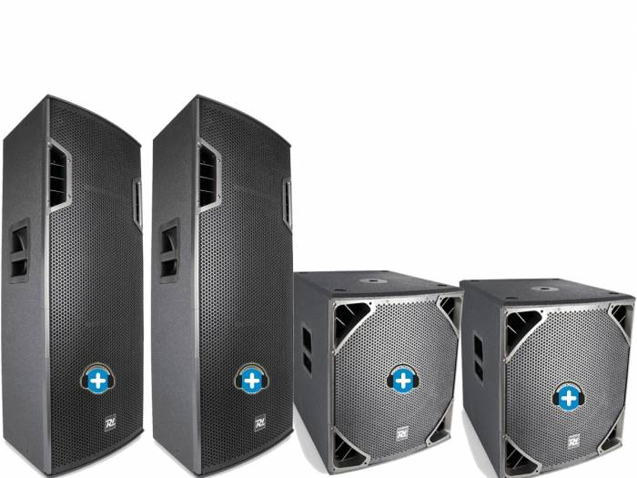 Pack  REED CREEK EQUIPO DE SONIDO CON 6000W