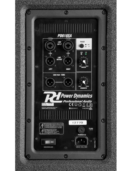 Power Dynamics PD618SA Subwoofer activo 18''
