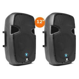 Vonyx SPJ-1200A Pareja de altavoces activos de 12 pulgadas con 1200w 2