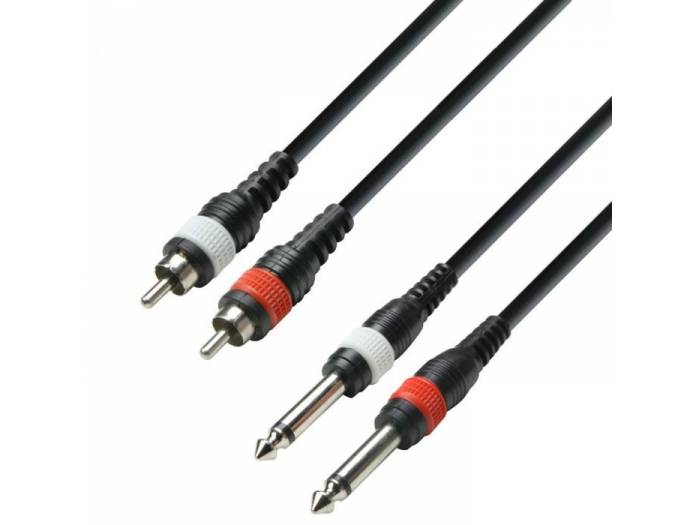 CABLE 2RCA A JACK MONO 3 METROS CLOUD - 1