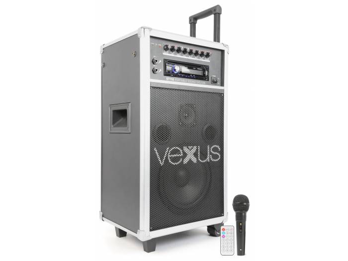 Vexus ST110 Sistema Portatil de Sonido 8 pulgadas CD/SD/USB/MP3 - 1