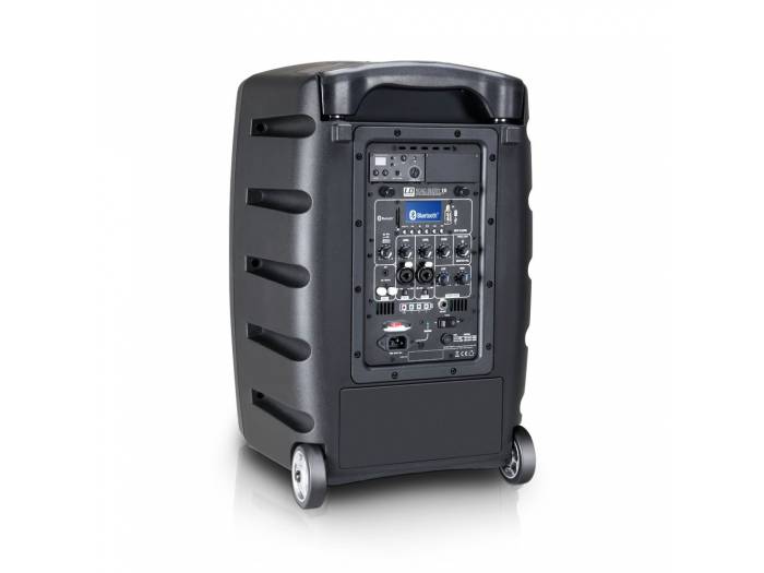 LD Systems ROADBUDDY 10 HS B6 - Altavoz Bluetooth alimentado por batería, con mezclador y micro de diadema - 4