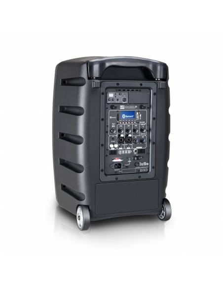 LD Systems ROADBUDDY 10 HS B6 - Altavoz Bluetooth alimentado por batería, con mezclador y micro de diadema - 4