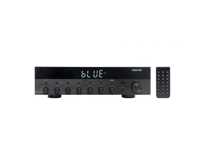 Fonestar AS-6060 - Amplificador estéreo Bluetooth®/USB/FM
