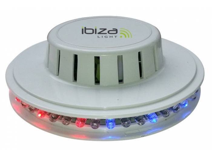 Ibiza Light LED UFO BL Blanco 48 LEDs RGB 10mm - 3