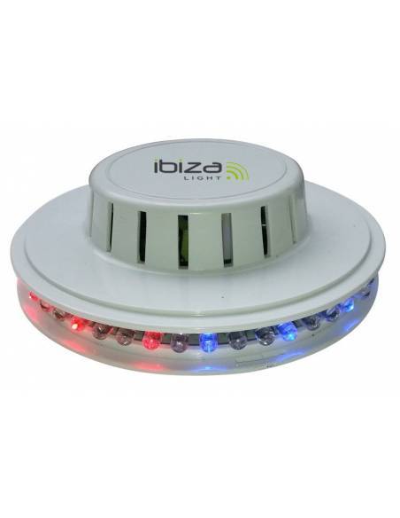 Ibiza Light LED UFO BL Blanco 48 LEDs RGB 10mm - 3