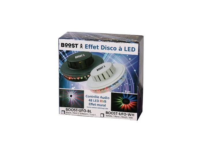 Ibiza Light LED UFO BL Blanco 48 LEDs RGB 10mm - 4