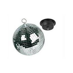 Bola de discoteca espejos - 20 cm + Motor - 1 2