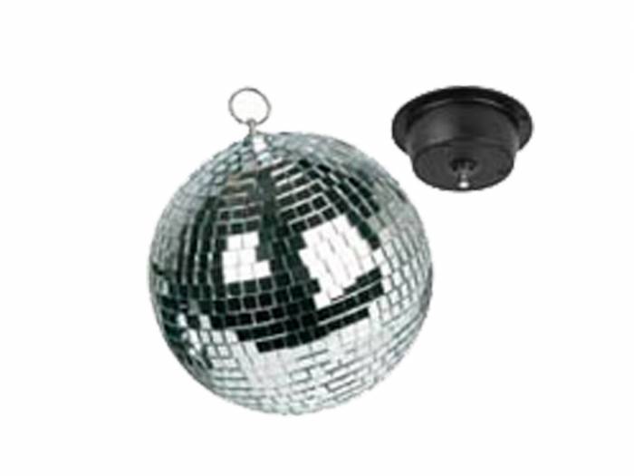 Bola de discoteca espejos - 20 cm + Motor - 3