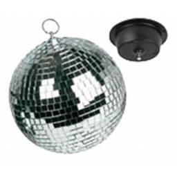Bola de discoteca espejos - 20 cm + Motor - 1