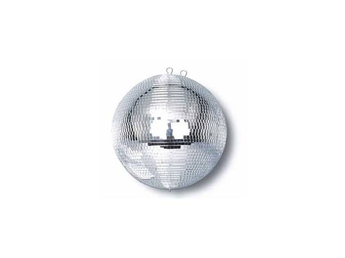 Juego de bolas de espejos / Mini bolas disco plateada Ø 10 cm showking Set de 2 x Bola de discoteca GLIX con espejos 