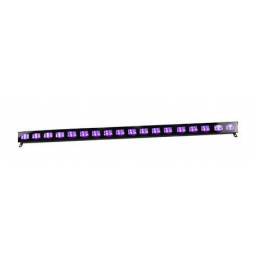 Ibiza Light  LED-UVBAR18  BARRA DE LUZ NEGRA DE LED UV 18 x 3W - 2