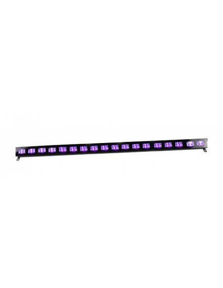 Ibiza Light  LED-UVBAR18  BARRA DE LUZ NEGRA DE LED UV 18 x 3W - 2