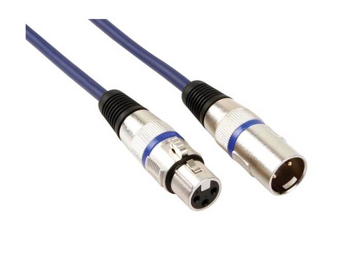 Cable Iluminación  5 Metros DMX  HQ POWER