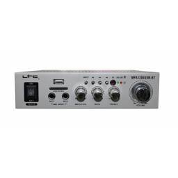 LTC MFA1200USB BT SL Plata - Amplificador Karaoke Bluetooth 2X50W