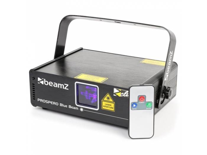 BeamZ  Prospero II Laser 150mW rayo Azul Beam DMX IRC - 152806 - 1