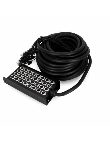 Adam Hall Cables K 32 C 30 - Manguera de Cable con Cajetín de Escenario 24/8 30 m