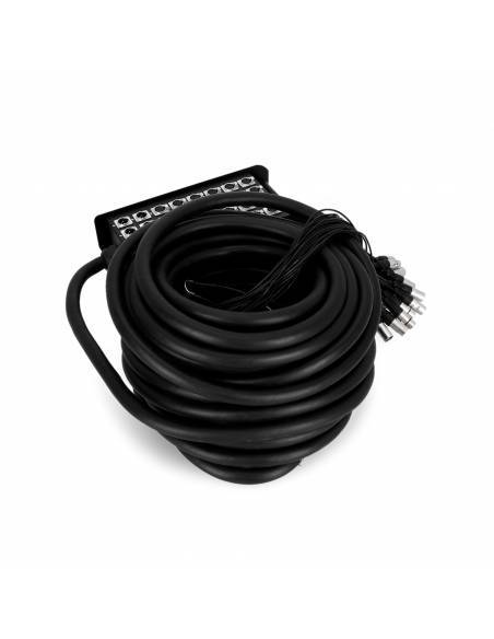 Adam Hall Cables K 32 C 30 - Manguera de Cable con Cajetín de Escenario 24/8 30 m