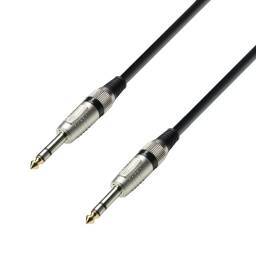 Adam Hall Cables 3 STAR BVV 0300 - Cable de Audio de Jack 6,3 mm estéreo a Jack 6,3 mm estéreo 3 m