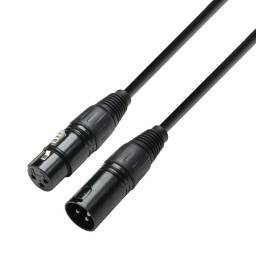 Adam Hall Cables 3 STAR DMF 0150 - Cable DMX de XLR macho a XLR hembra 1,5 m