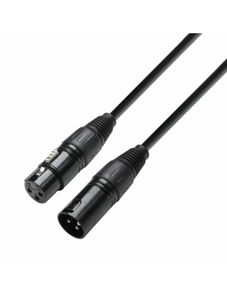 Adam Hall Cables 3 STAR DMF 2000 - Cable DMX de XLR macho a XLR hembra 20 m