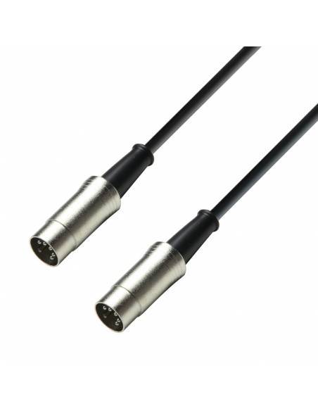 Adam Hall Cables 3 STAR MIDI 0600 BLK-5 - Cable MIDI 6 m negro 5 Pines - 1