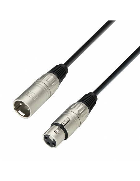 Adam Hall Cables 3 STAR MMF 0300 - Cable de Micro de XLR hembra a XLR macho 3 m - 1