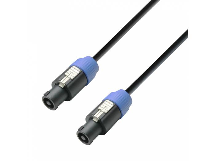 Adam Hall Cables 3 STAR S225 SS 0500 - Cable de altavoz 2 x 2,5 mm² Conector de altavoz de 4 polos 5 m - 1