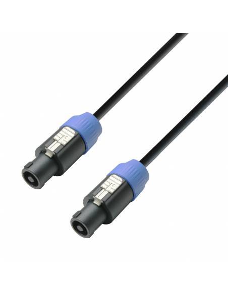 Adam Hall Cables 3 STAR S225 SS 0500 - Cable de altavoz 2 x 2,5 mm² Conector de altavoz de 4 polos 5 m - 1