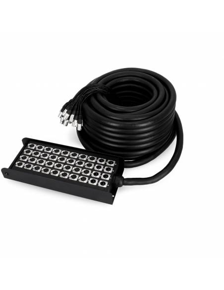 Adam Hall Cables K 40 C 30 - Manguera de Cable con Cajetín de Escenario 32/8 30 m