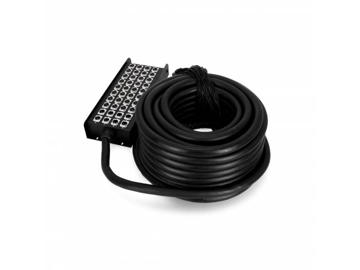 Adam Hall Cables K 40 C 30 - Manguera de Cable con Cajetín de Escenario 32/8 30 m