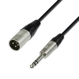 Adam Hall Cables 4 STAR BMV 0750 - Cable de Micro REAN de XLR macho a Jack 6,3 mm estéreo 7,5 m