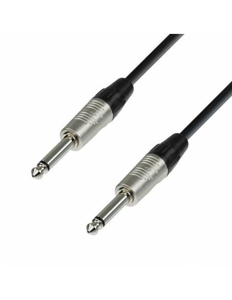 Adam Hall Cables 4 STAR IPP 0900 - Cable de Instrumento REAN de Jack 6,3 mm mono a Jack 6,3 mm mono 9 m